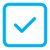 A check icon