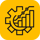 Yellow growth icon