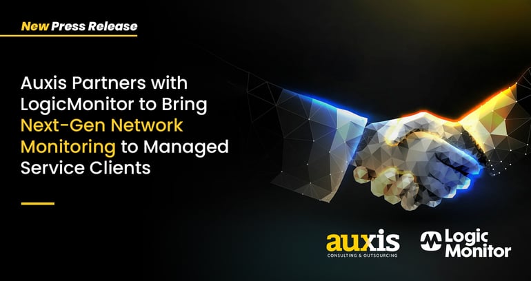 Auxis Partners with LogicMonitor MSP to Bring Next-Gen Network Monitoring to our Clients 