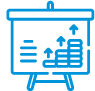 Dashboard icon, representing the Accounts Receivable process in BPO