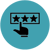 Stars rating icon for IT Help Desk Metric #6: Customer Satisfaction Index